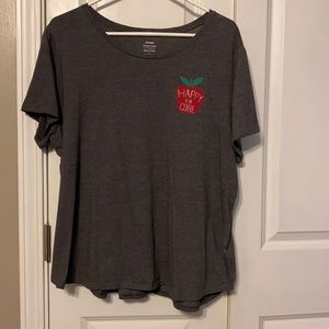 Shirt sleeve t-shirt